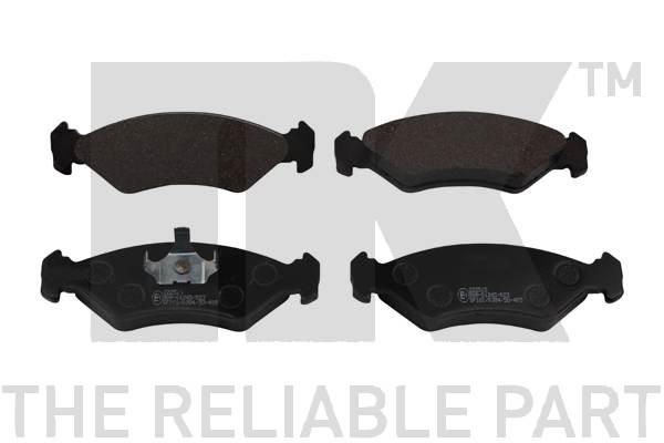 NK Brake Pads Set Front 222515 [PM2101514]