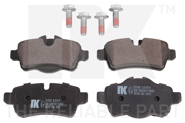 NK Brake Pads Set Rear 221543 [PM2101177]