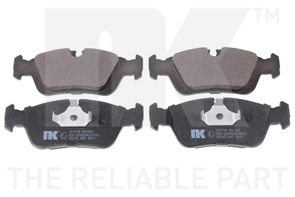 NK Brake Pads Set Front 221510 [PM2101144]