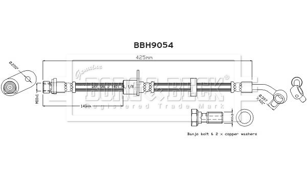 Borg & Beck BBH9054