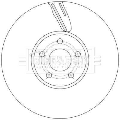 Borg & Beck BBD7018S