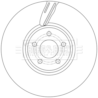 Borg & Beck BBD7017S