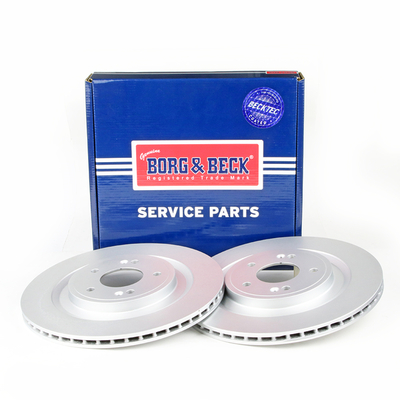 Borg & Beck BBD5654 2x Brake Discs Pair Vented