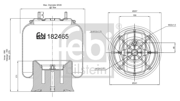 Febi 182465