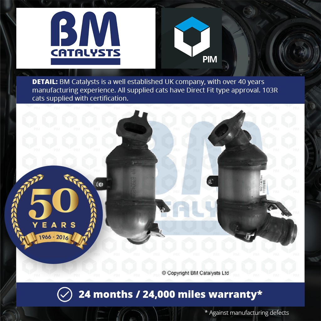 BM Catalysts Catalytic Converter Type Approved BM92747H [PM2038058]