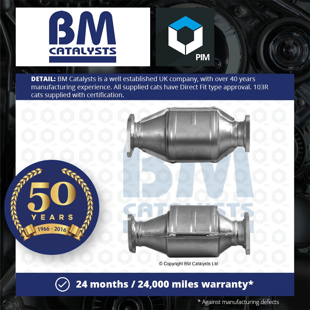 BM Catalysts Catalytic Converter Type Approved BM92417H [PM2058490]