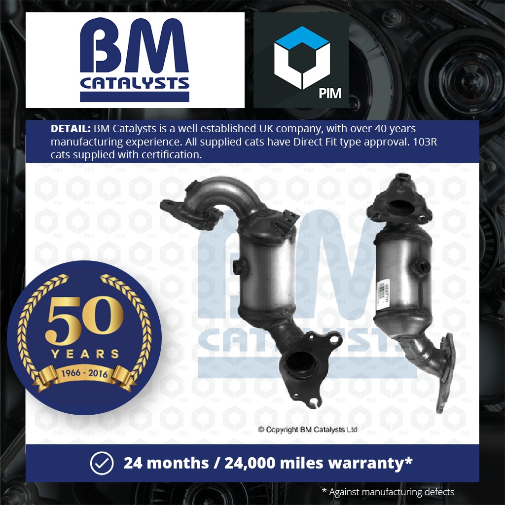 BM Catalysts Catalytic Converter Type Approved BM92271H [PM1582405]