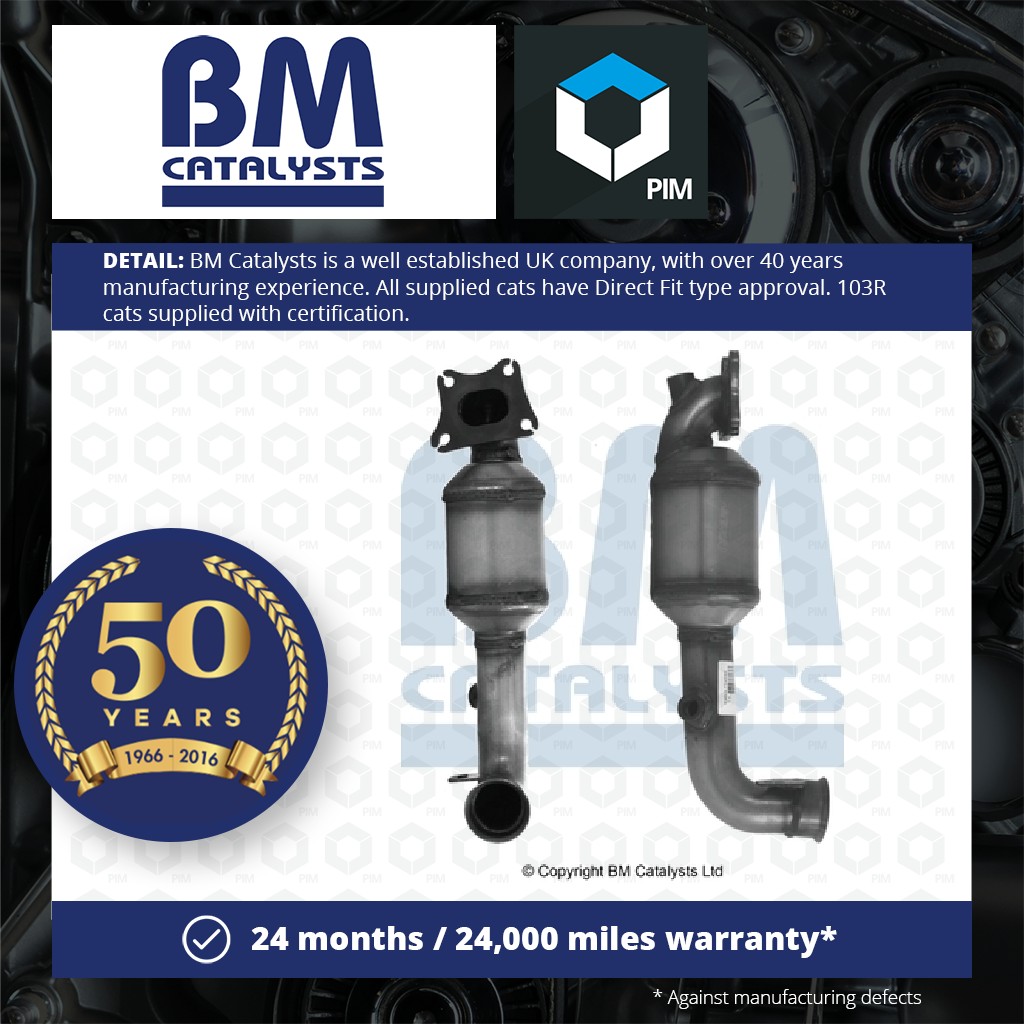 BM Catalysts Catalytic Converter Type Approved BM92266H [PM1206154]