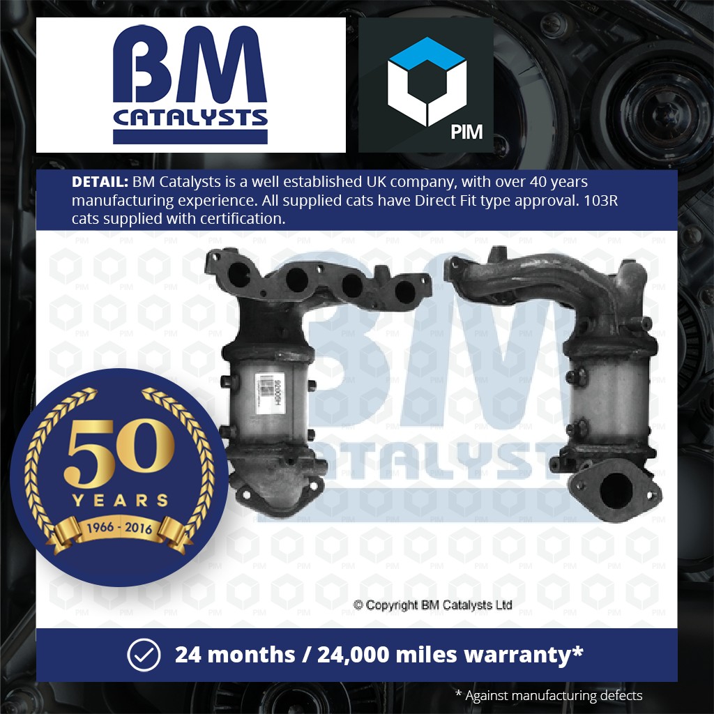 BM Catalysts Catalytic Converter Type Approved BM92005H [PM1206116]