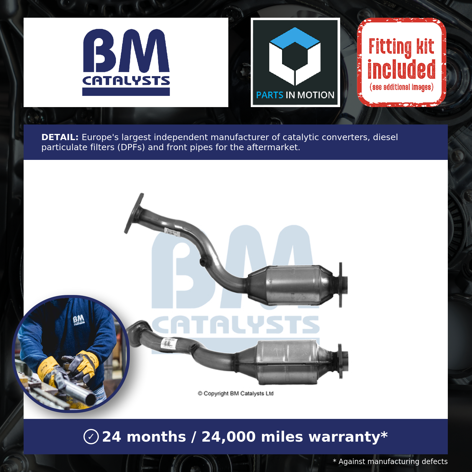 FITS NISSAN QASHQAI+2 2.0i 16v (MR20DE engine) 1/10-12/13 (underfloor cat) - Image 8