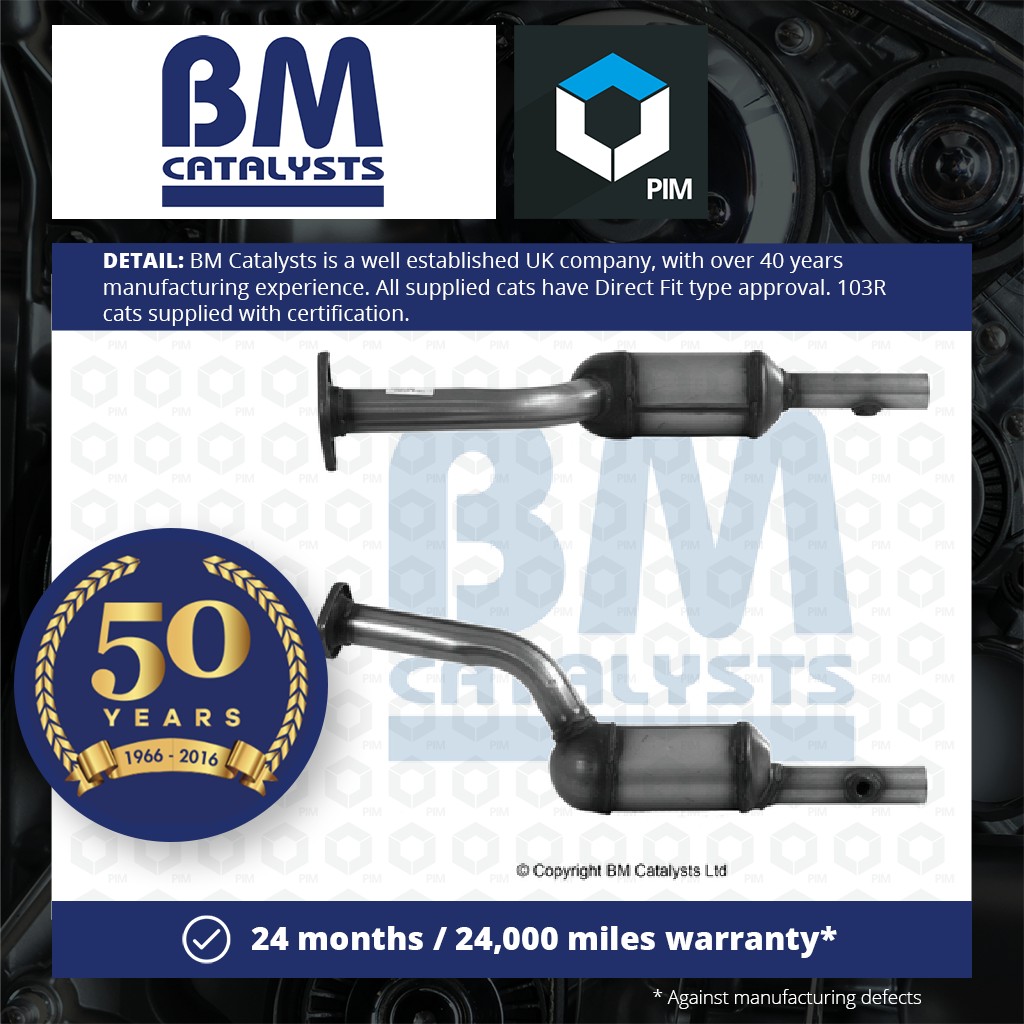 BM Catalysts Catalytic Converter Type Approved BM91972H [PM922055]