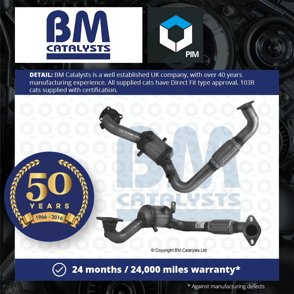 BM Catalysts Catalytic Converter Type Approved BM91752H [PM921889]