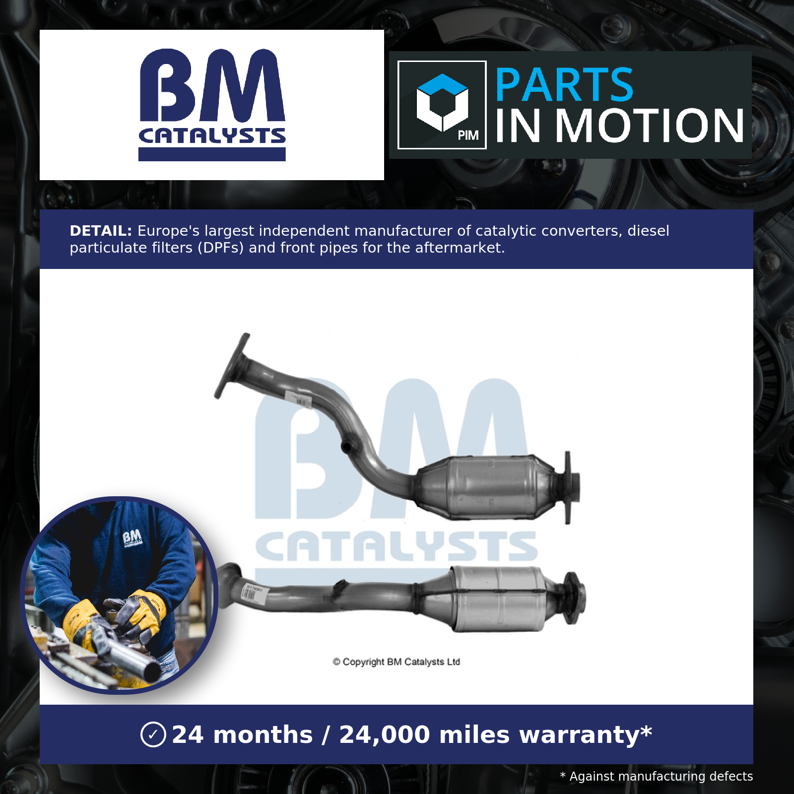 BM Catalysts Catalytic Converter BM91749H - Image 2