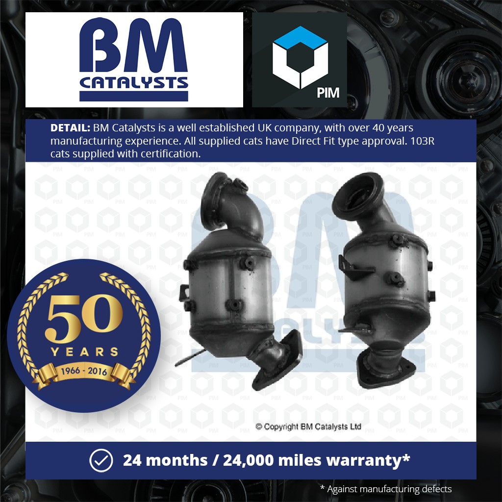 BM Catalysts Catalytic Converter Type Approved BM91720H [PM1206097]