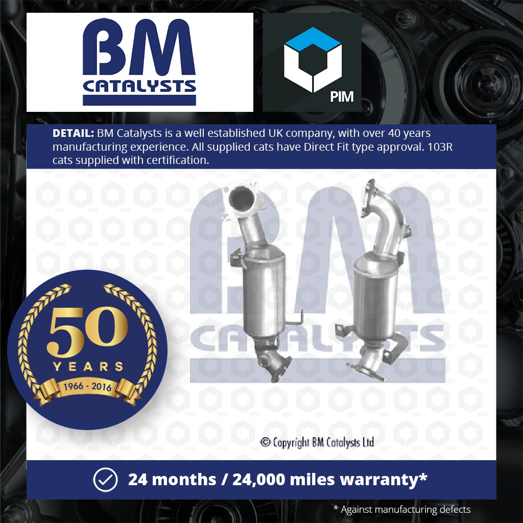 BM Catalysts Catalytic Converter Type Approved BM91713H [PM921989]