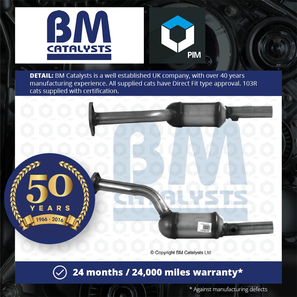 BM Catalysts Catalytic Converter Type Approved BM91683H [PM921895]