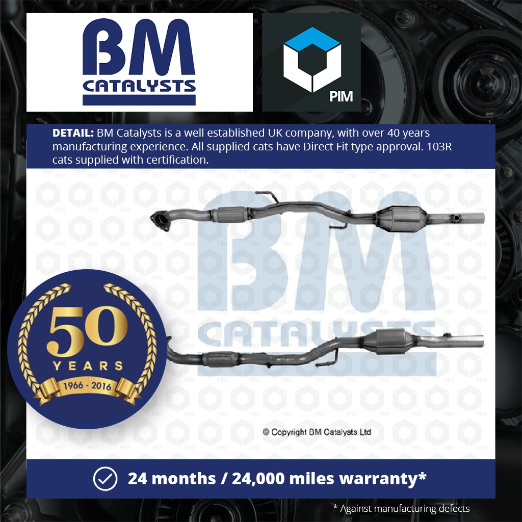BM Catalysts Catalytic Converter Type Approved BM91589H [PM469397]
