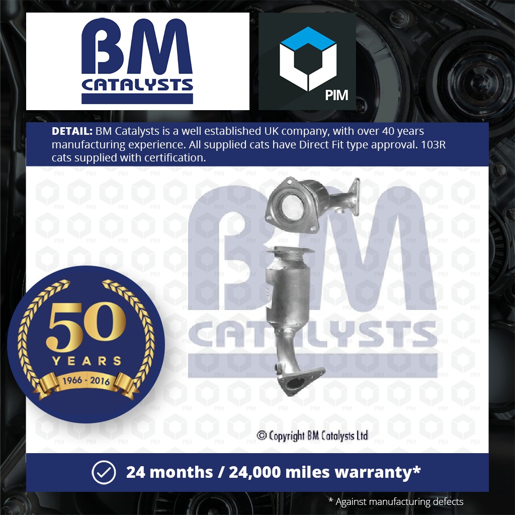 BM Catalysts Catalytic Converter Type Approved BM91586H [PM609271]