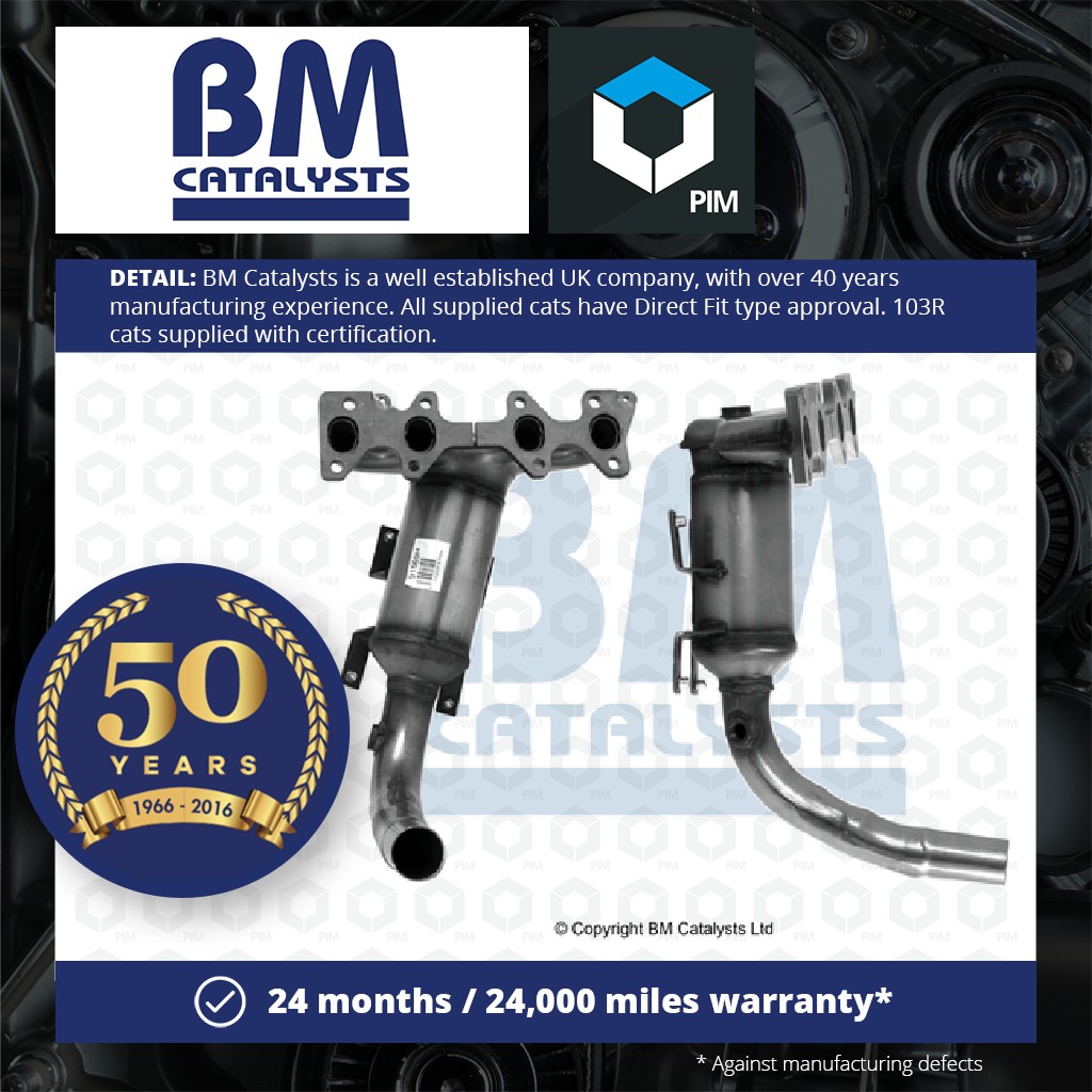 BM Catalysts Catalytic Converter Type Approved BM91569H [PM541493]