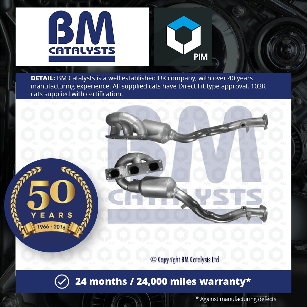 BM Catalysts Catalytic Converter Type Approved BM91471H [PM338900]