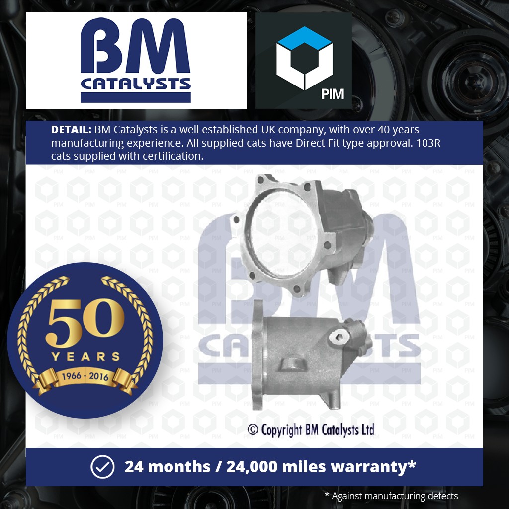 BM Catalysts Catalytic Converter Type Approved BM91444H [PM338895]