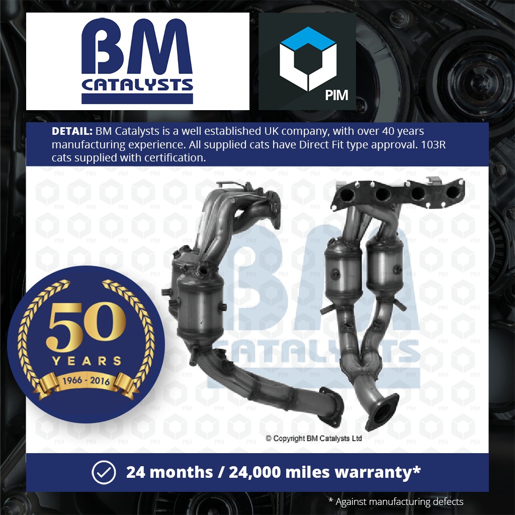 BM Catalysts Catalytic Converter Type Approved BM91342H [PM338786]