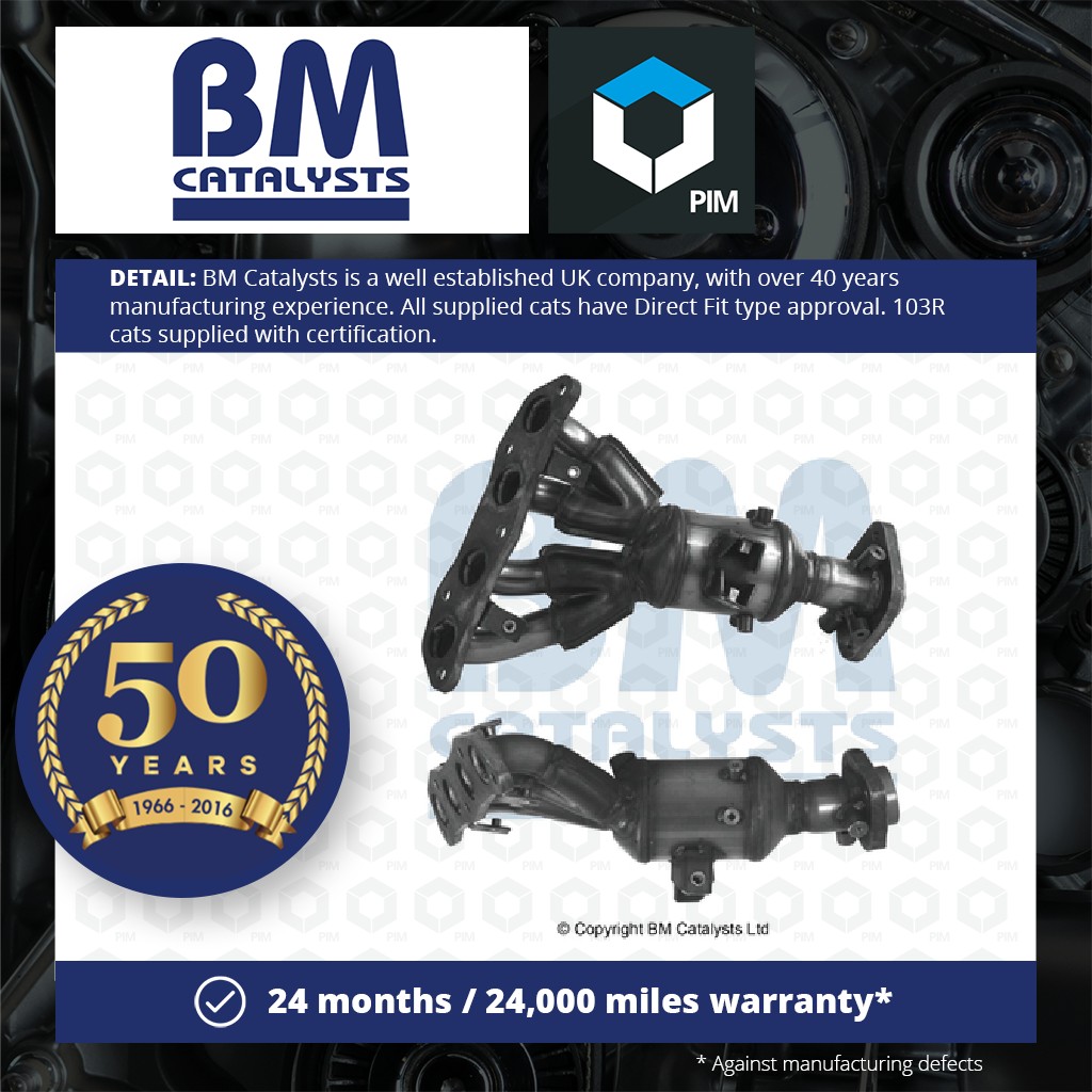 BM Catalysts Catalytic Converter Type Approved + Fitting Kit Front BM91339HK [PM2076420]