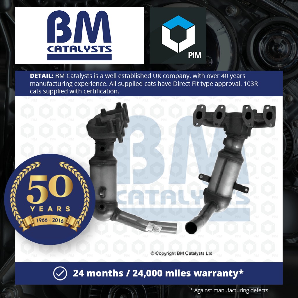 BM Catalysts Catalytic Converter Type Approved BM91319H [PM336719]