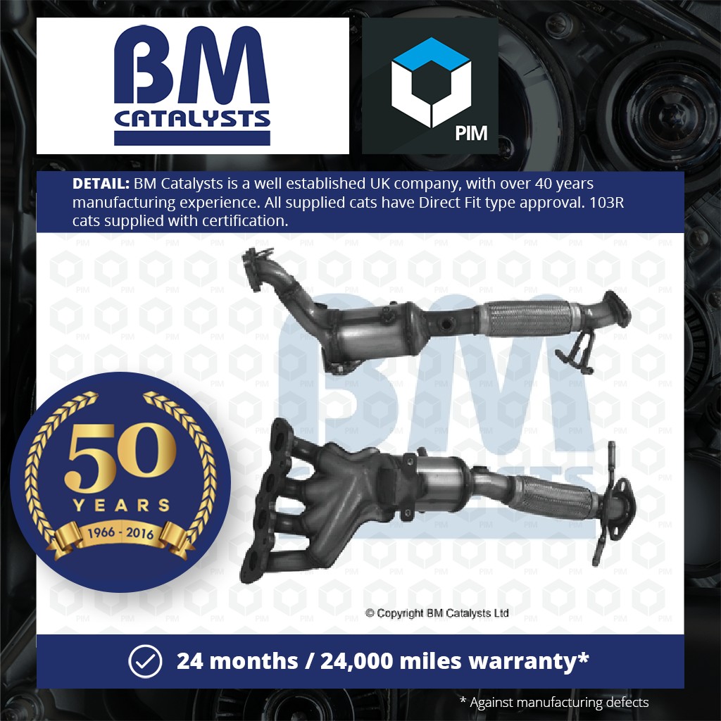 BM Catalysts Catalytic Converter Type Approved BM91275H [PM336536]