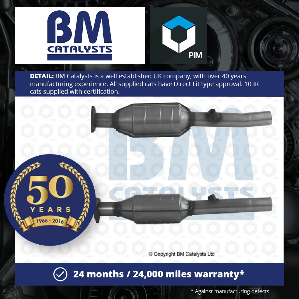BM Catalysts Catalytic Converter Type Approved BM91248H [PM338754]