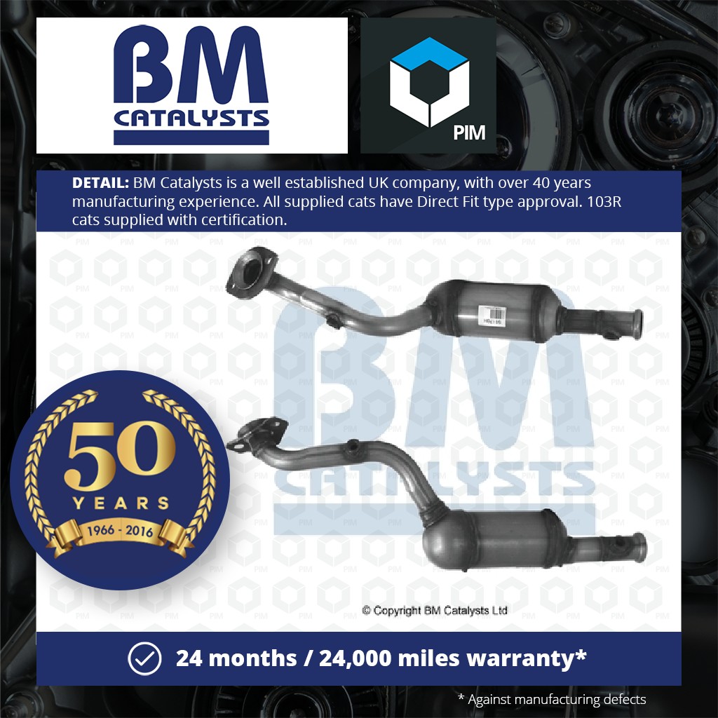 BM Catalysts Catalytic Converter Type Approved BM91170H [PM336193]