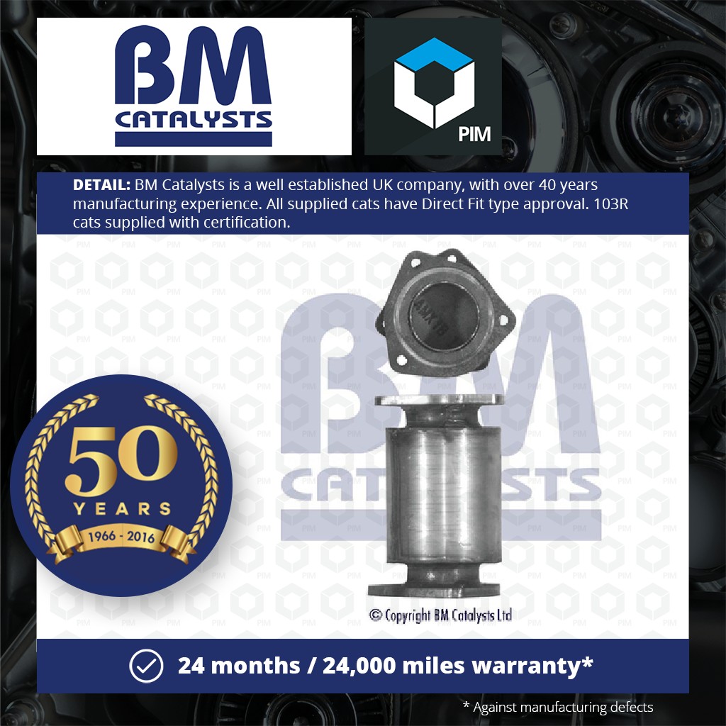 BM Catalysts Catalytic Converter Type Approved BM91141H [PM335979]