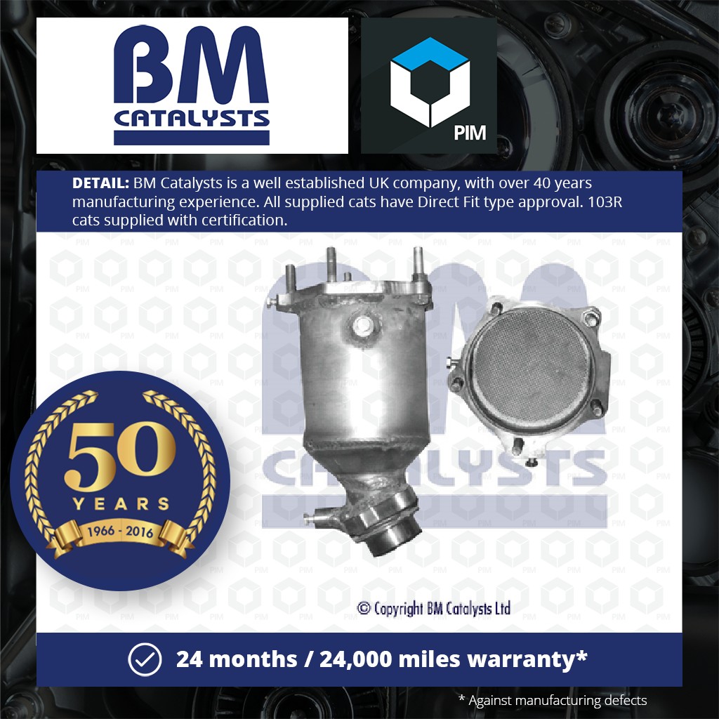 BM Catalysts Non Type Approved Catalytic Converter Front BM91067 [PM335309]