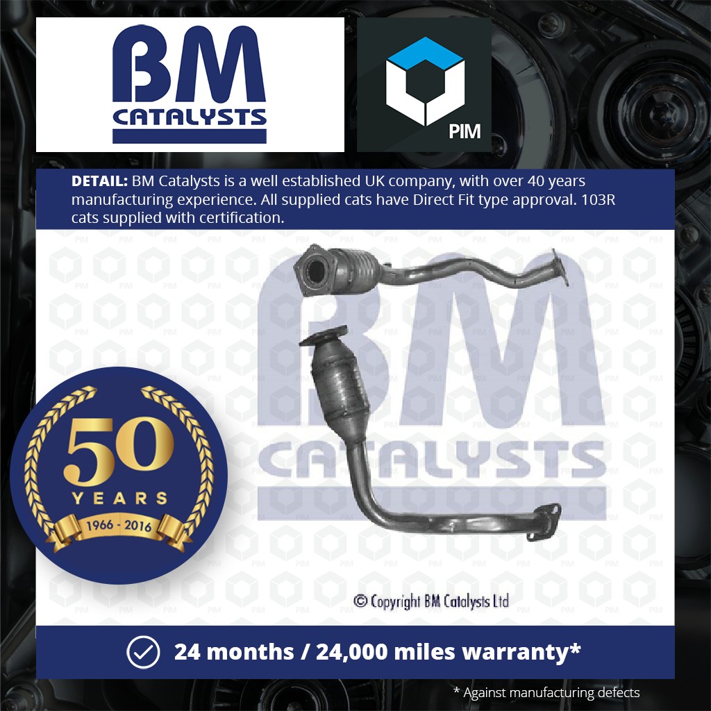 BM Catalysts Non Type Approved Catalytic Converter Front BM91037 [PM338729]