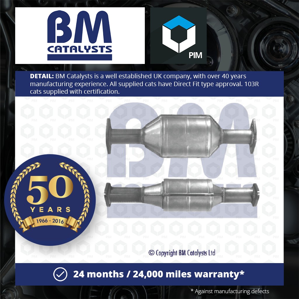 BM Catalysts Non Type Approved Catalytic Converter BM91028 [PM335208]