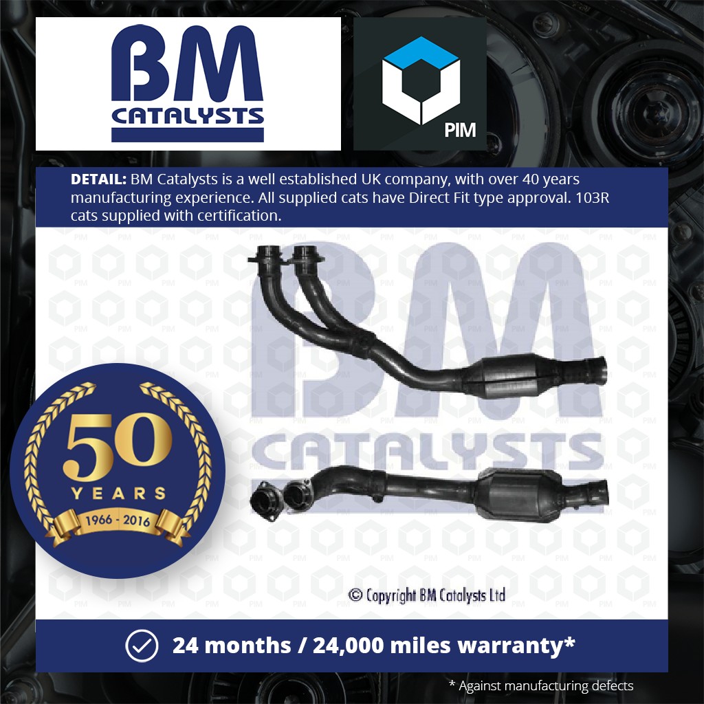 BM Catalysts Non Type Approved Catalytic Converter Right BM90938 [PM332298]