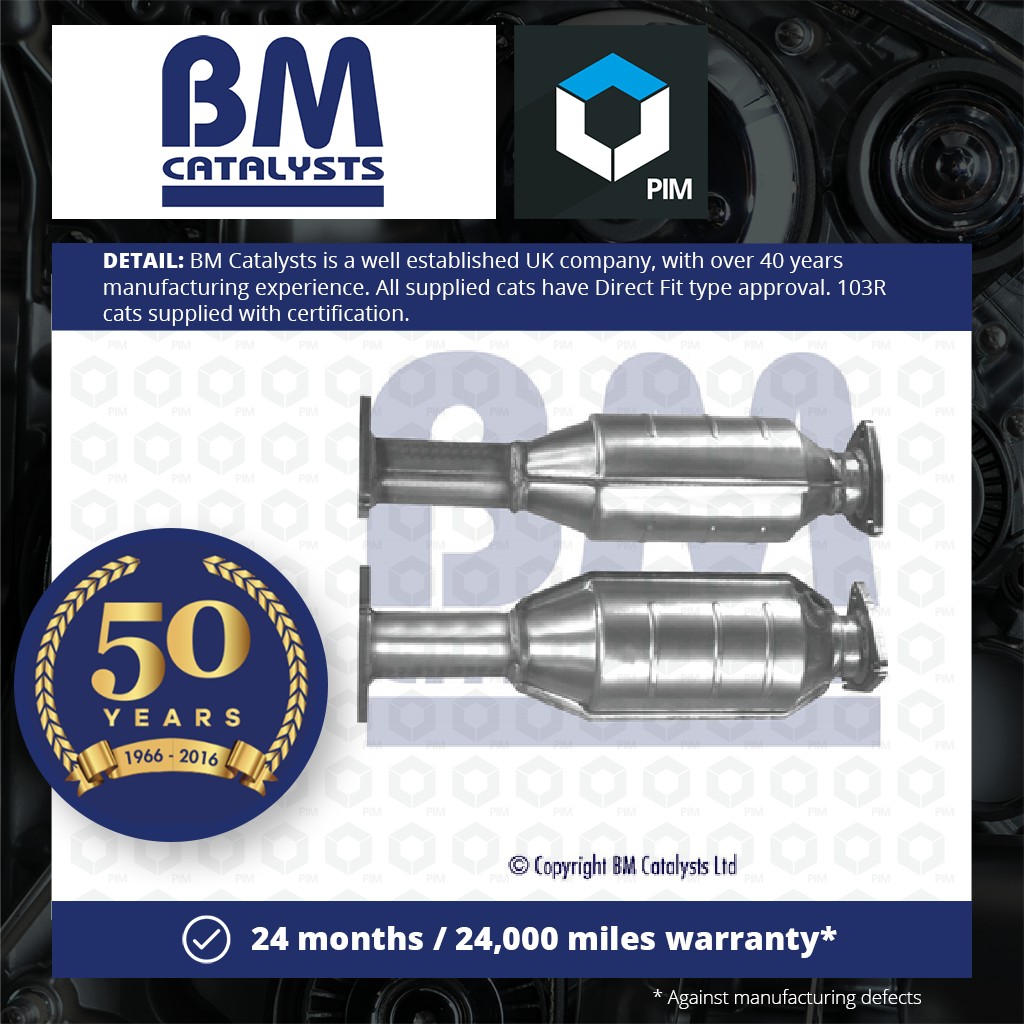 BM Catalysts Catalytic Converter Type Approved BM90795H [PM333635]