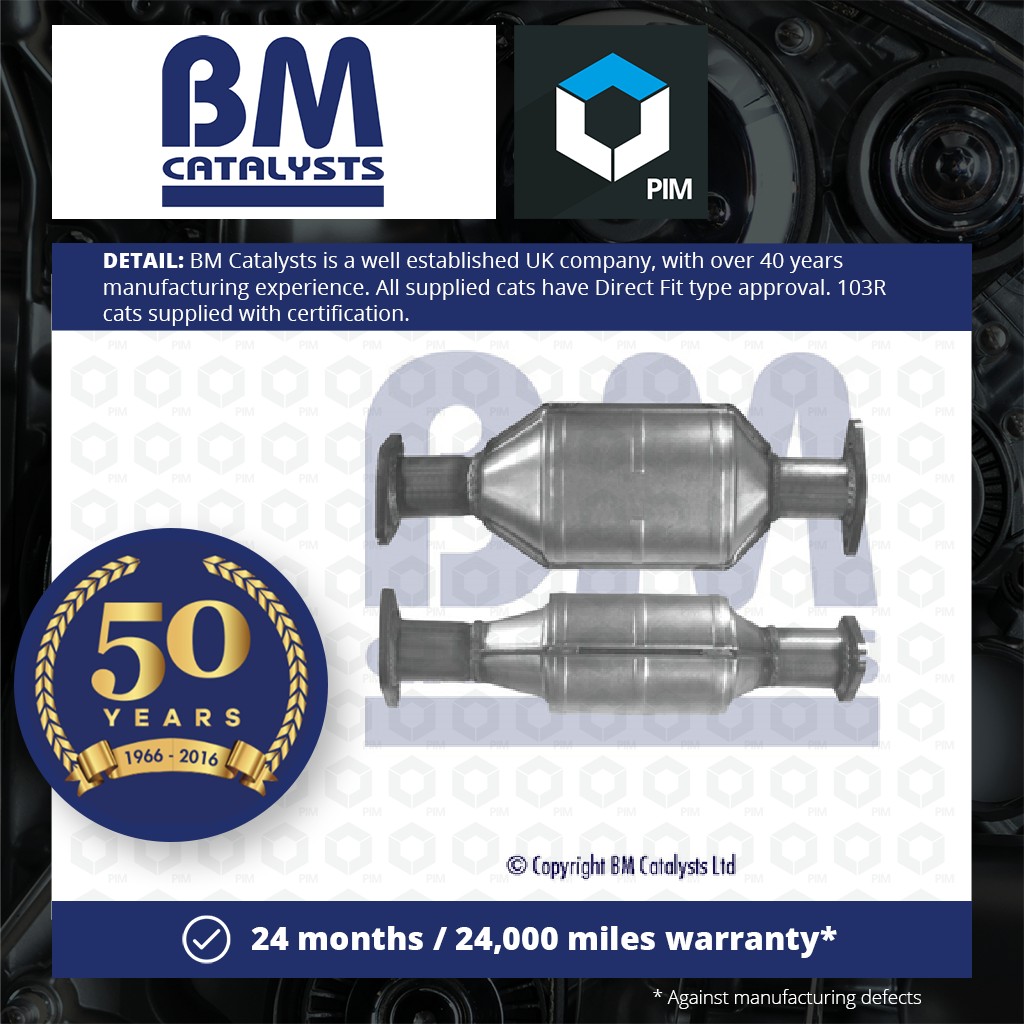 BM Catalysts Non Type Approved Catalytic Converter BM90753 [PM333549]