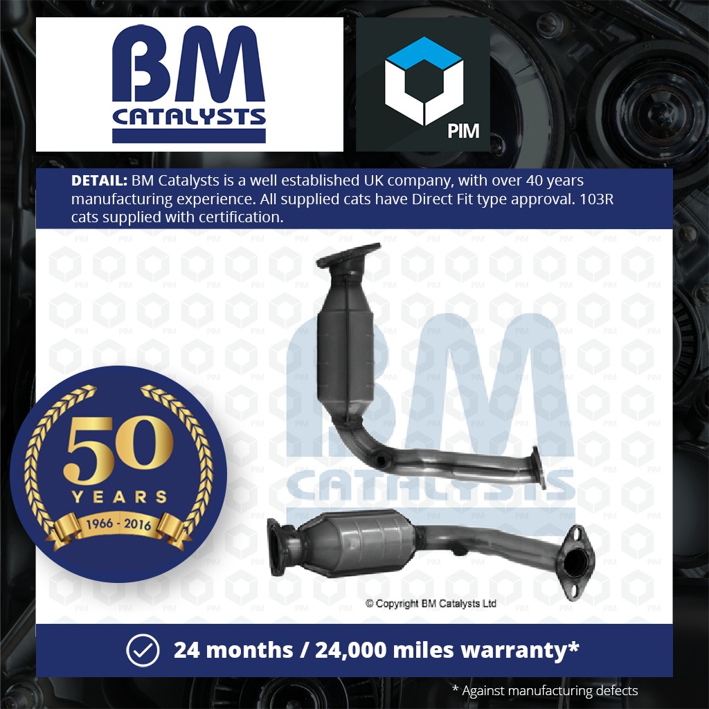 BM Catalysts Non Type Approved Catalytic Converter Front BM90718 [PM333493]