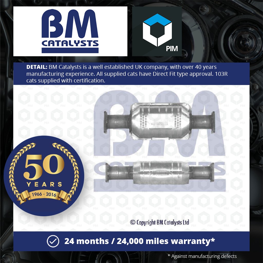 BM Catalysts Non Type Approved Catalytic Converter BM90684 [PM333379]