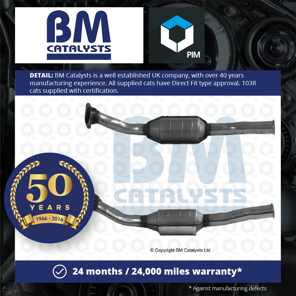 BM Catalysts Non Type Approved Catalytic Converter BM90588 [PM333078]