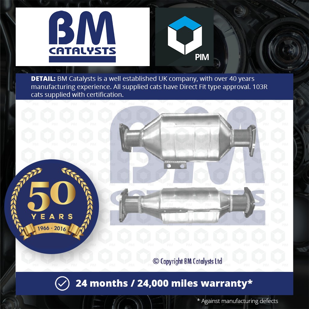 BM Catalysts Catalytic Converter Type Approved BM90519H [PM922834]