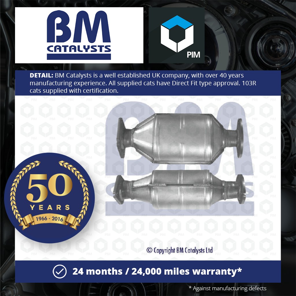 BM Catalysts Catalytic Converter Type Approved BM90475H [PM922827]