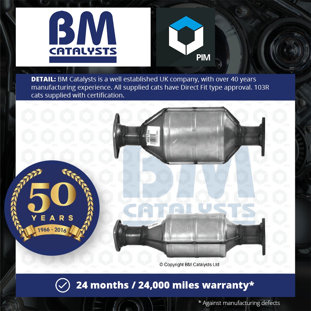 BM Catalysts Non Type Approved Catalytic Converter BM90272 [PM334297]