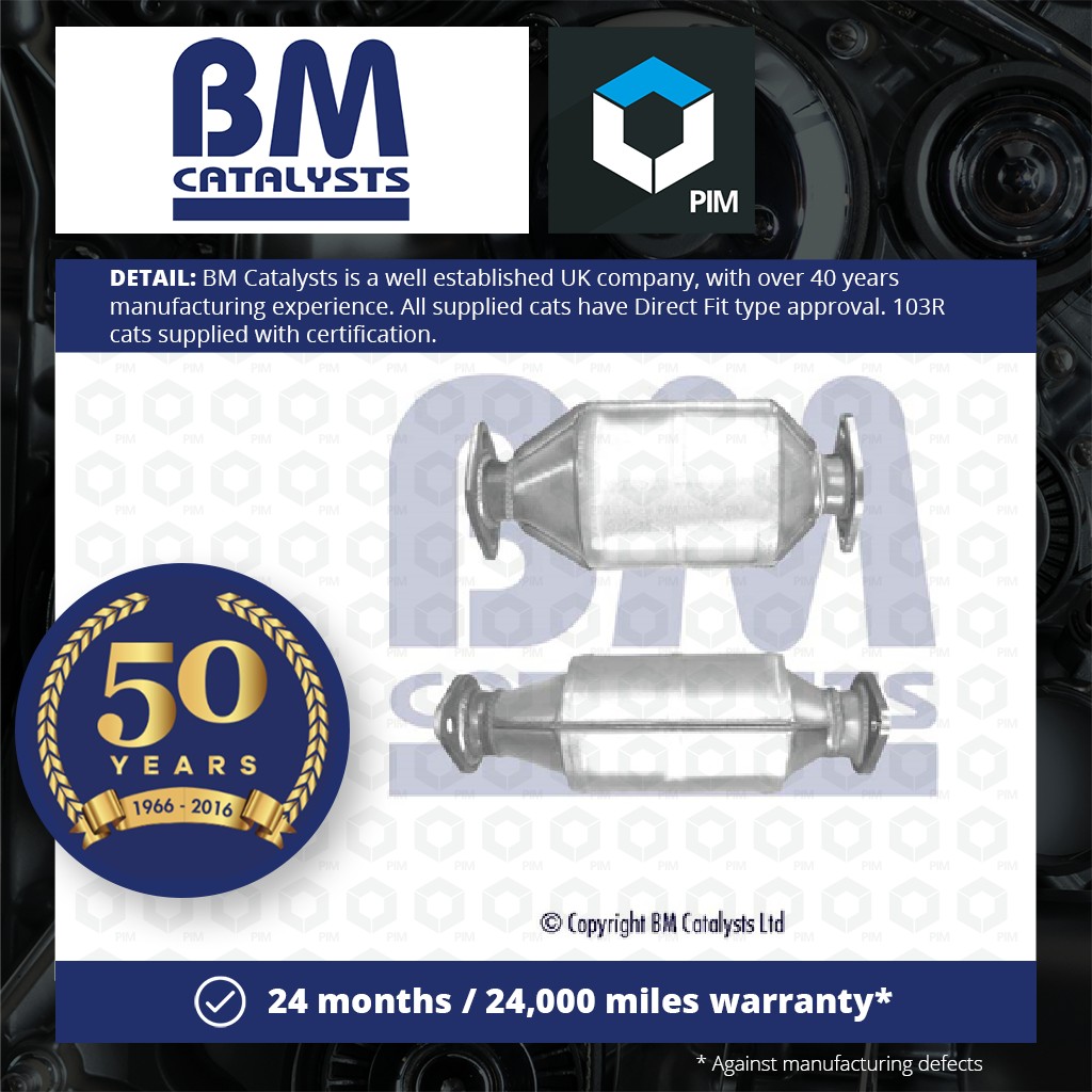 BM Catalysts Catalytic Converter Type Approved + Fitting Kit BM90238HK [PM2074140]