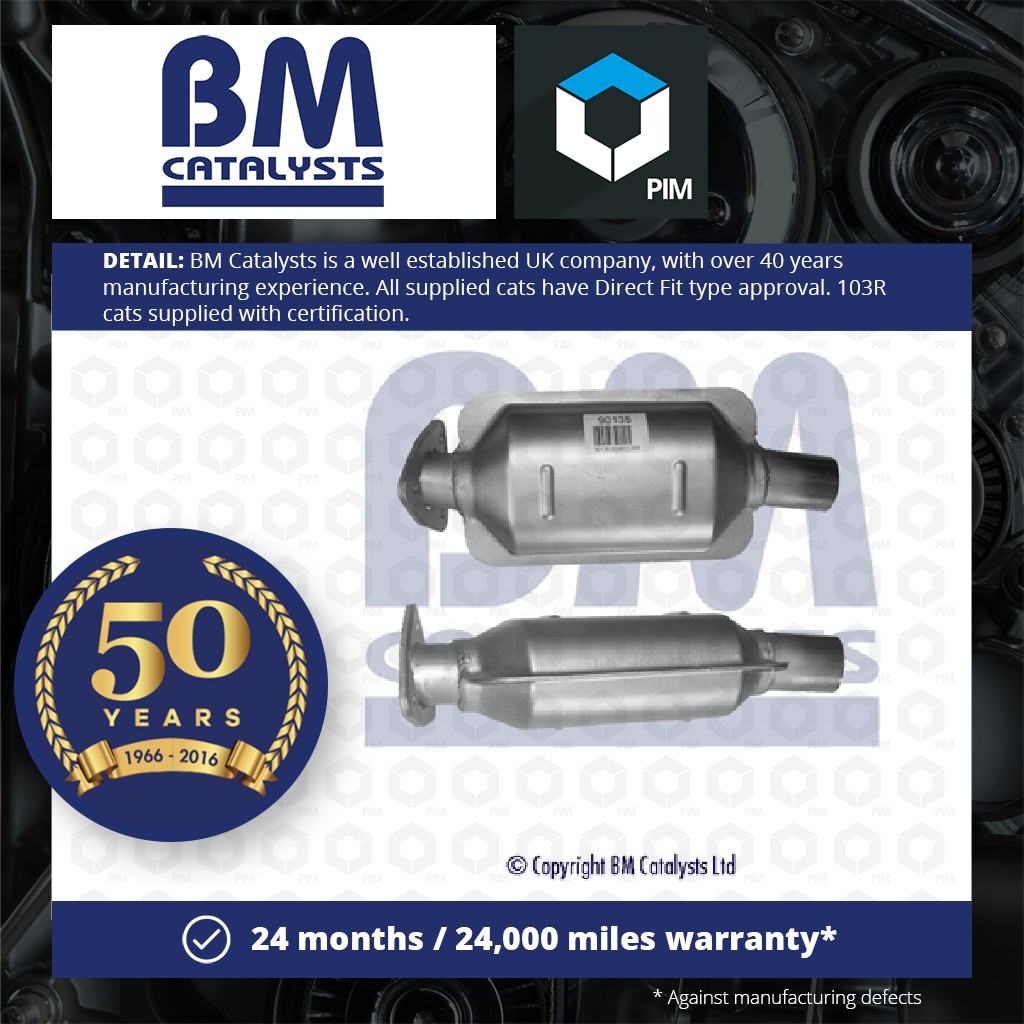 BM Catalysts Catalytic Converter Type Approved BM90135H [PM609261]
