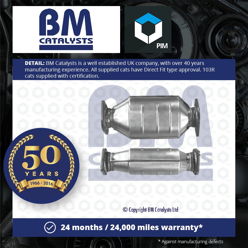 BM Catalysts Non Type Approved Catalytic Converter + Fitting Kit BM90133K [PM2073904]