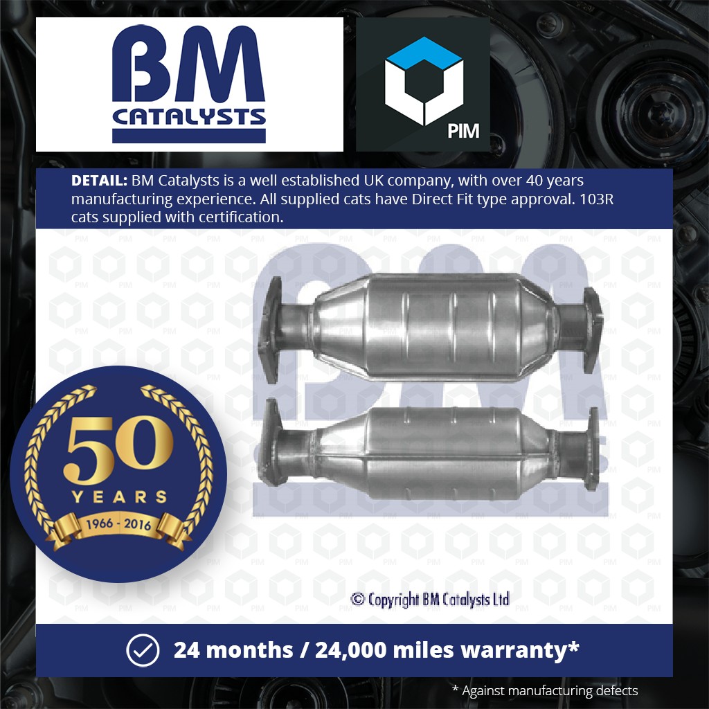 BM Catalysts Catalytic Converter Type Approved + Fitting Kit BM90072HK [PM2073750]