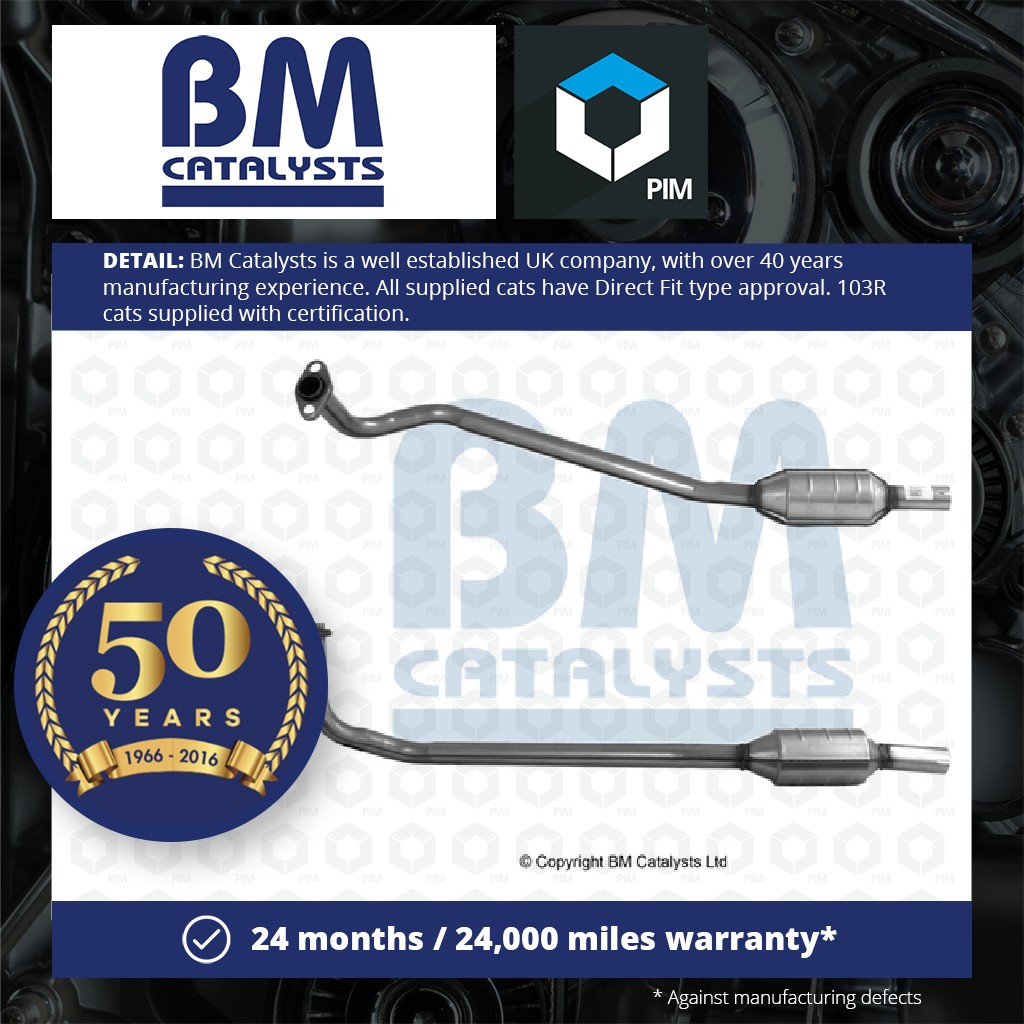 BM Catalysts Non Type Approved Catalytic Converter BM90043 [PM332867]