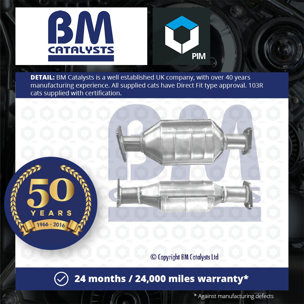 BM Catalysts Non Type Approved Catalytic Converter + Fitting Kit BM90030K [PM2073630]